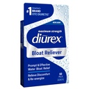 Diurex Bloat Reliever S124; Relieve Water Bloat, Pufness, Otok & Únava S124; Re- Energize S124; Maximální síla S124; 60 Počet
