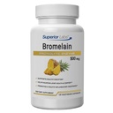 Superior Labs Bromelain 500 mg - 2400 GDU / Gram Non- GMO Ananasový enzym, Plant- based Digestive Support, Promotes Joint Comfort & Tissue Health - 120 Veg Caps