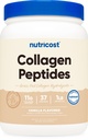 Nutricost Collagen Peptides Powder 1LB (454 G) (Vanilla) - Tráva Fed Bovine Collagen Hydrolysate