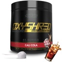 EHP Labs OxyShred Hardcore Super Dosed Pre Workout Powder - Preworking Powder with L Glutamine & Acetyl L Carnitin, Energy Boost Drink - 275mg kofeinu - Cali Cola, 40 Servings