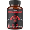 agobi Testosteron dodatek pro muže - 11 Byliny - Ashwagandha, Tribulus, ženšen & Více - 60 Kapsle pro 1 měsíc