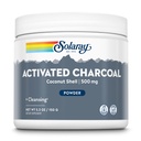 Solaray Activated Coconut Charcoal Powder 500 mg color- 124; Zdravé vnitřní čištění a stravitelná Tract Support CLAS124; 300 Služeb