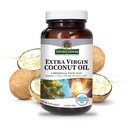 Příroda odpověď Extra Panna Kokosový olej Softgels Organic Coconut Oil Multi- Účel non-GMO Ideal for For Vlas Skin Body Moisturizer (Pack of 2)