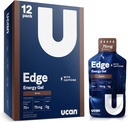 UCAN Edge Energy Gel Shots, Mocha + Caffeine (12, 2 Ounce Packets) pro běh, školení, cvičení, Fitness, Cyklistika, Crossfit current 124; Sugar- Free, Vegan, & Keto Friendly Energy