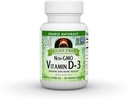 Zdroj Naturals Vegan True, Non- GMO Vitamin D- 3, dodatek stravy pro imunitní a kostní zdraví *, 2000 IU - 30 kapslí