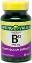 Spring Valley - Vitamin B-12, 1000 mcg, 60 tablet