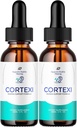 Cortexi Tinnitus Ušní kapky - Cortexi 24, Cortexi Liquid Drops, Cortexi Recenze, Cortexi Drops for Uar Relief (2 balení - 120 ML)