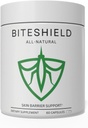 All- Natural Daily Supplement for "Bite Magnets" - 24 / 7 Plant- Based Alternative to Mosquito Repelents, Insect Spreys & Bug Sprays - Podporuje pleť, Wellness & Outdoor Comfort