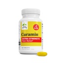 Terry Natural Curamin Extra Strength - Kurkumin & Boswellia Supplement for Health Circulation Support - Turmeric Supplementary to Supplementary Joints, Muscle Health & Endorphin Production - 120 tablet