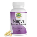 Nervová podpůrná formule pro nutriční podporu neuropatie. Relief from Nerve Aches, Pain & Discomfort. B- komplex s kyselinou listovou. 120 Tobolky