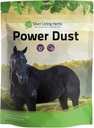 Silver Lining Byliny Power Dust - Bylinný kůň První pomoc Prášek nebo Poultice Mix - Přírodní Byliny pro koně - Koňské ošetření a péče - Přírodní Hovězí První Pomoc - 1 LB Bag
