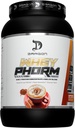 DRAGON PHARMA Whey Protein Blend, Rychlá absorpce, Gluten Free, 100% syrovátkový protein, WheyPhorm, Maximalizovat obnovu, Velké Ochutnávání, 25 gramů proteinu (26 Služeb, Cappuccino)