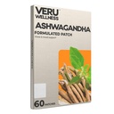 Veru Wellness Ashwagandha Patch - Stress Relief, Natural Mood Support, Stress, Energy, a Focus Support Patch (60 Počet)