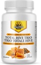 Holanďan je Gold Total Hive Trio Kapsle - 120 Veg Caps Přibližně 30-60 Servings - Bee Pollen Royal Jelly & Propolis dodatek - Superfoods for Antioxidant Imunitary Support - Natural Med Mix