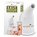 Přírodní roztok Keramická růžová, čistí Respirační systém skvělý pro alergie, Astma Relief, a další Respirační podmínky, Salt Inhaler, 1 Počet