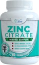 Zinek Citrát 30mg dodatek - Imunitní podpora pro dospělé děti Bezpečné imunitní doplňky Vitamin Alternativa k Lozenge kapalné a žvýkací tablety