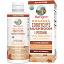 MaryRuth Organics Cordyceps Houbový dodatek 124; Ultra Absorpce Liposomální 124; Full Spectrum Houbová 124; 200mg Beta- Glucans Per Serving Côty 124; USDA Organic Côte 124; Vegan 124; 7.6 oz Côta 124; 15 Služeb