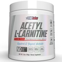 EHP Labs Acetyl L Carnitin Powder - Podporuje produkci přírodní energie, pomáhá při zdravé funkci mozku, podporuje srdeční zdraví, Vegan, gluten zdarma, non GMO - 100 Služeb