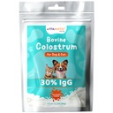 Vitamatic Bovine Colostrum pro psy a kočky, 90 Grams, 30% Imunoglobuliny, Tráva Fed