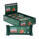 Nectis Green Super Protein Meal Bary, Apple Cinnamon, 20g rostlinný protein, Organic Green, vysoké vlákno, vegan, bez sóji, non gmo, 82g Bar, 8 balení