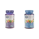 Zahrada života Organics Prenatal Gummies Multivitamin s vitamínem D3, B6, B12 & Organics Pánské Gummy Vitamíny Multi Berry, 120 Počet