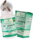 Čisté Premium St. Johns Wort Kapsle 500mg - Mood Supplement - Bylinné a přírodní normální stresové doplňky - St John Wort Podpora pozitivní nálady pro muže a ženy - 3 měsíce Dodávka - 100 Kapsle