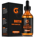 2X Koncentrace Biotin Beard Růstový olej pro muže - Leave- In Conditioner & Softtener - Moisturizes, Thickens, Zesiluje a podporuje růst obličeje vlasy - Organic Argan & Jojoba Oil - 2fl. Oz