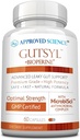 Schválené Science ® Gutsyl - Leaky Gut Supplement - Ochrana GI Tract s Aloe Vera, Marshmallow Root, Licorice, a Slippery Elm - Obsahuje Prebiotic a BioPerine - 60 Kapsle