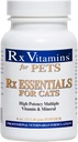 Rx Vitamíny Essentials for Cats - Vitamin & Mineral Multivitamin Dodatek - Přidat k mokré nebo suché kočičí jídlo - Powder 4 oz