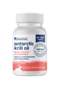 NativePath Antarktida Krill Oil - Wild- Casted Omega 3 Krill Oil 500mg Softgels with EPA, DHA and Astaxanthin - Doplněk pro kloub, srdce, mozek a imunitu - 60 ct - No Fishy Aftentact