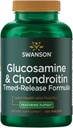 Swanson Timed- Release Glucosamine & Chondroitin Sulfath 750 / 600 Miligramy 120 Tabs