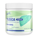 LivLyLuxe TUDCA Powder Jaterní podpora Dodatek - 2000mg Vysoká absorpce Játra Detox & Opravy Podpora s mlékem Thistle, Artichoke, Bile Salts, Ox Bile, Bylinné Blend- 30 Služeb, Non- GMO