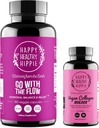 Šťastný zdravý hippie Vegan Collagen Builder & Go with The Flow Hormon Balance for Women 180 Ct