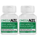 Original Omega-3 Joint Support Supplement, Best Natural Muscle Relief, Green- Lipped Mussel Oil, 120 Softgels, No Fishy After taste