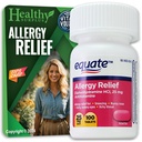 Zdravé Surplus ® Vital Volumes Tipy Karta & Rovná alergie Relief Difenhydramine HCL, 25 mg 100 Tablet Bundle