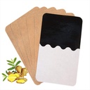 100 Packs zázvor Pad pro bolest zázvor Pad Bylinný zázvor Zázvor Patches čínské příroda krevní cirkulační Pads pro Knee Cervical Vertebra kloub
