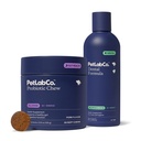 PetLab Co. - Psí zuby čištění & Gut Health Bundle: Pes zubní Formule pro čerstvý dech, zdravé zuby & Gums & Probiotika pro Gut zdraví, Sezonní alergie, kůže a sluch