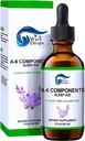 "Sleep Aid Drops Special Formule s Valerian Root, Melatonin, Heřmánek, Levandule, Rhoddiola Rose, a Vitamin B6 Sleep Support