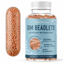 DIM doplněk 200 mg pro Hormon Balance 124; Zpoždění-Vypustit mikrobeadlety 124; Estrogen Balance pro ženy a muže, Hormonální Akné doplňky, Menopauza & Antioxidant Support 124; Vegan, Soy zdarma 124; 60 Ct.