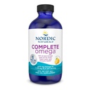 Nordic Naturals Kompletní Omega, Lemon Flavor - 8 oz - 1270 mg Omega33 - EPA & DHA s přidaným GLA - Zdravá pleť, kognitivní, pozitivní nálada - Non- GMO - 48 Služeb