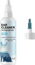 Dog & Cat Uar Cleaner - Gentle Otic Solution for Dogs & Cats - Pet Uar Wash for Wax, Defections & Odoor - Itch Relief, Non- Irritating Formule - 4 oz