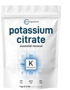 Americký původ Citrát draselný prášek, 1 KG (35 Ounce) 124; Základní Hydratační Electrolyte dodatek CF124; Podporuje minerální bilance, srdce, společné a imunitní zdraví CF124; Vegan Friendly