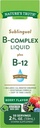 Nature 's Truth Sublingual B Complex Liquid Plus B-12 Natural Berry Flavor Liquid - 2 oz, Pack of 2