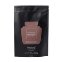 WelleCo Plant- Based Chocolate Protein Powder, Organic Brown Rice & Pea Blend, 16g Protein per Serving, Dairy- Free Supplement for Energy, Recovery & Daily Nutrition, 10.5 oz