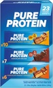 Čisté proteinové tyčinky, Variety Pack, 1.76 oz, 23-ct