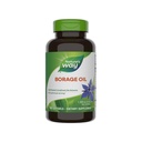 Nature 's Way Borage Oil, Cold Pressed & Unrafinated, GLA dodatek, 300 mg GLA a 440 mg Linoleová kyselina na servírování, 60 Softgels (Balení květen Vary)