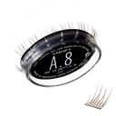 Lashify Zesilovat 8mm Gossamer Eylash Rozšíření Refill, Ash Color, DIY falešné řasy pro přírodní vzhled