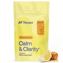 NeuroGum klid & Clarity Mints (Med Lemon, 90 Kusy) 124; GABA + L- Theanine + Vitamin D3 Dub 124; Cukr Free Mood & Stress Relief Dodatek