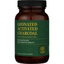 Globální léčebné centrum - Ozonated Activated Charcoal Powder - Advanced Digestive Detox That Adsorbs Internal Unwanted Compounds - Pomáhá zmírnit příležitostný plynový discomform - 60 Activated Charcoal Pills