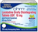 Ohm Lorglitazon 10 mg alergická medicína - Non Drowsy All Day Alergics Relief, 24 hodin Antihistamin, Orly Diintegration Tablety, Effective Relief, pro věk 6 a více - 30 Počet